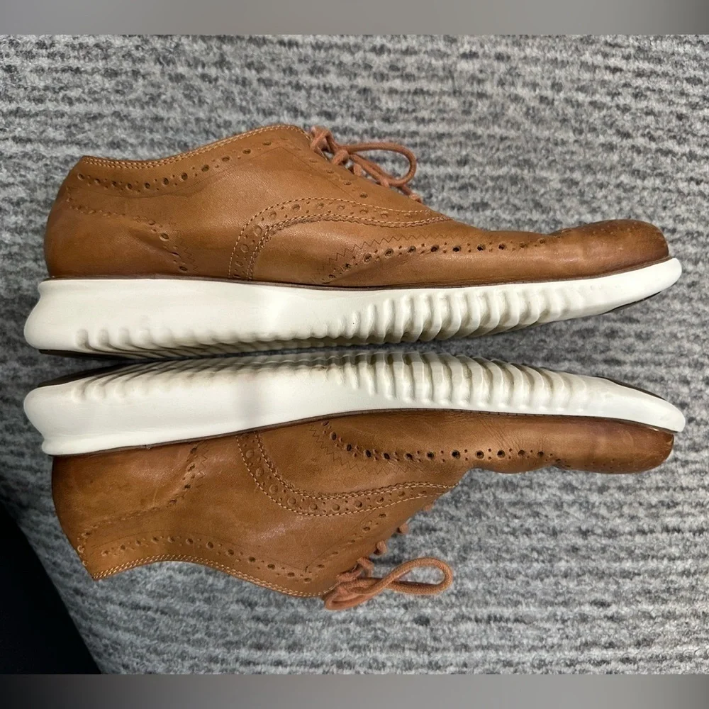 Cole Haan Zerogrand Wing Oxford British Tan Leather, size 13!